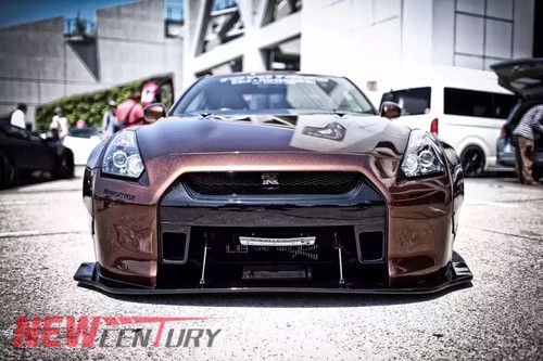 日產(chǎn)GTR R35改裝LB寬體大包圍GTR改裝尾翼后擾流