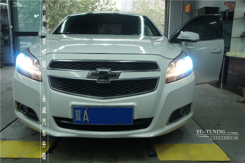【永誠汽車】石家莊邁銳寶改燈，全新海拉5透鏡+歐司朗5500K氙燈+歐司朗安定