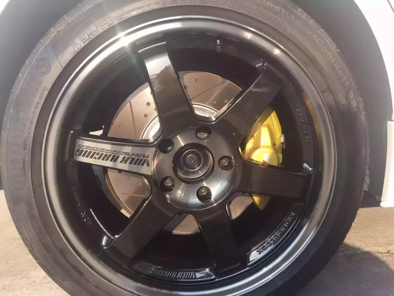 3系，裝TE37 18寸 完工！