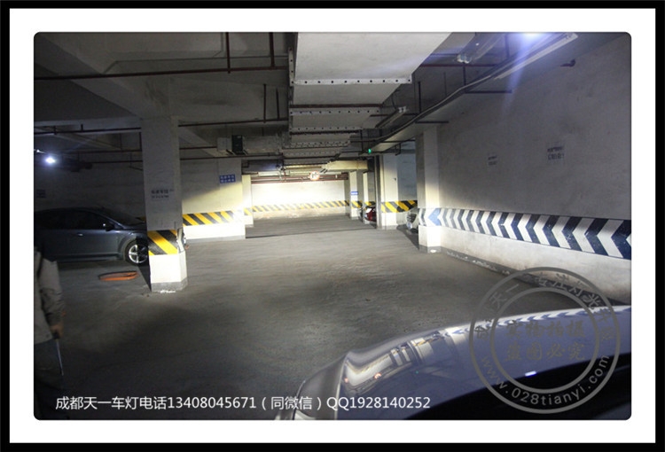 成都途觀車燈改裝15款改裝海拉6透鏡LED日行燈