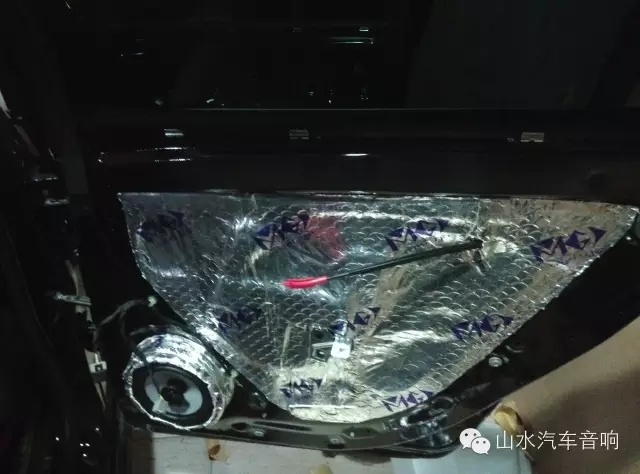 別克君越音響隔音改裝|泉州山水汽車影音