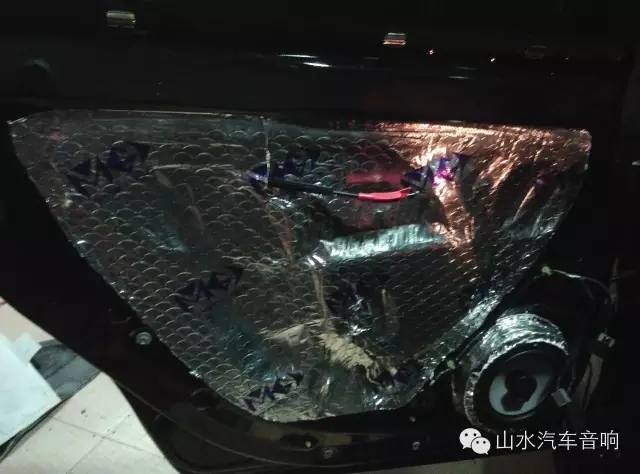 別克君越音響隔音改裝|泉州山水汽車影音