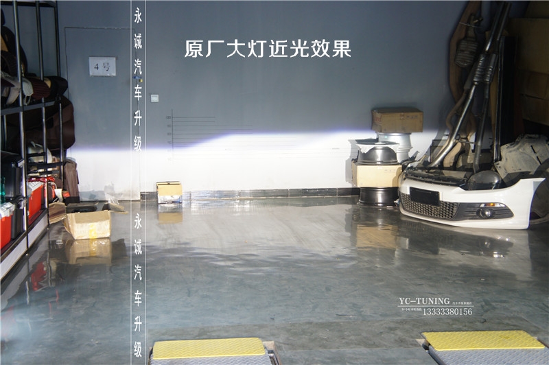 【永誠汽車】石家莊大眾帕薩特原廠LED氙氣大燈總成無損改裝