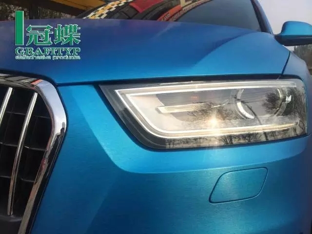冠蝶 魅力“藍(lán)色妖姬”，南京久久車身改色膜特惠季