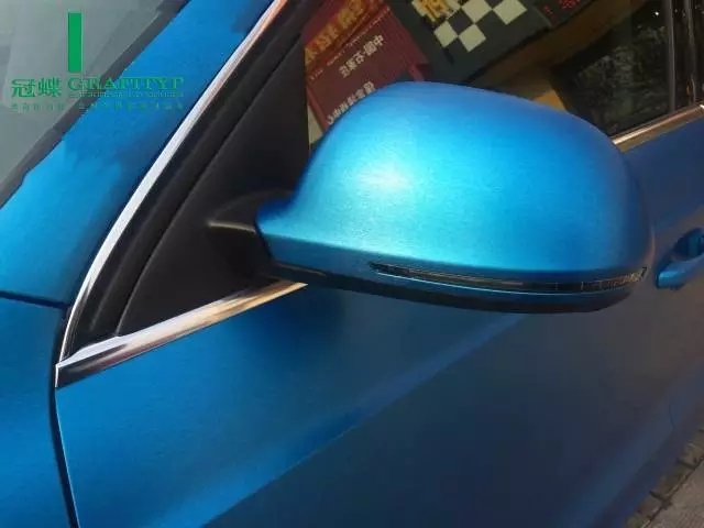 冠蝶 魅力“藍(lán)色妖姬”，南京久久車身改色膜特惠季