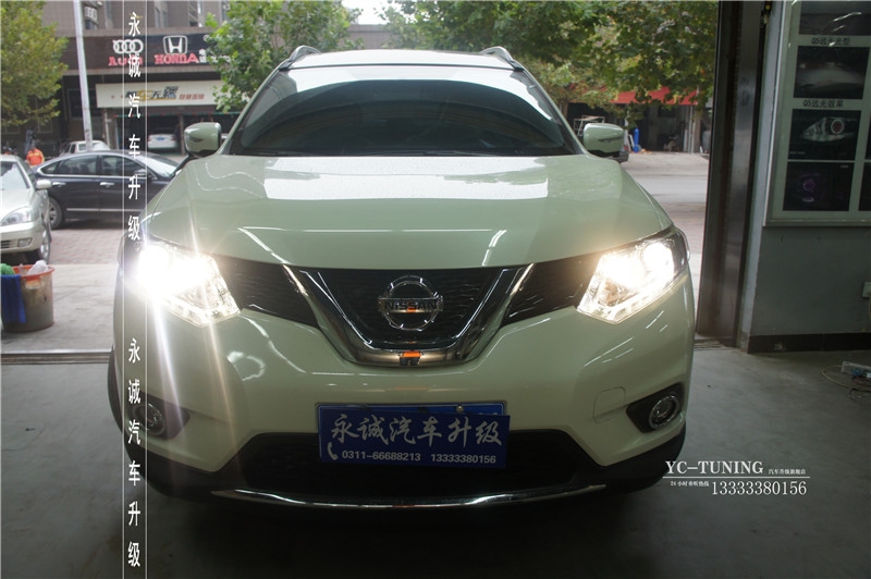 【永誠(chéng)汽車】石家莊奇駿改燈，Q5雙光透鏡+飛利浦4200K氙氣燈+歐司朗安定器
