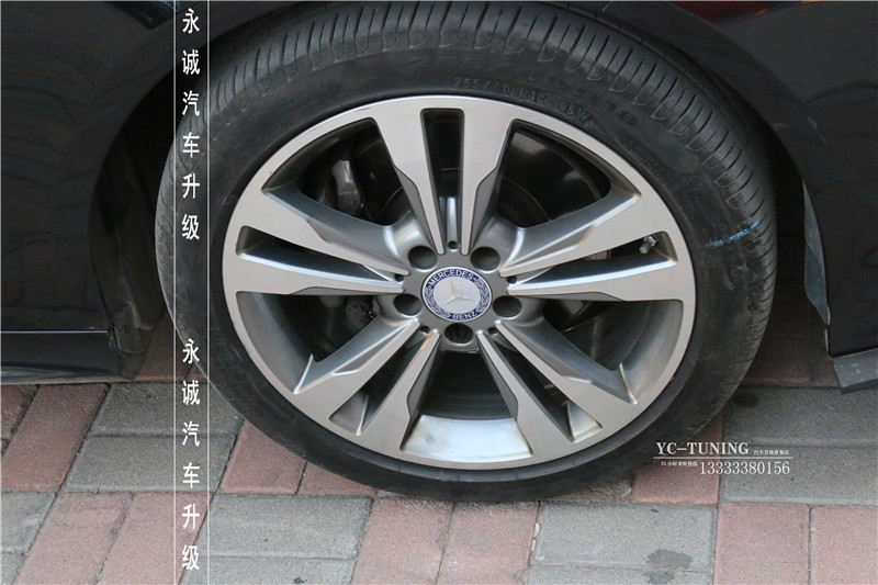 【永誠汽車】石家莊奔馳E260L改裝原廠胎壓監(jiān)測，內置數(shù)顯，安全可靠