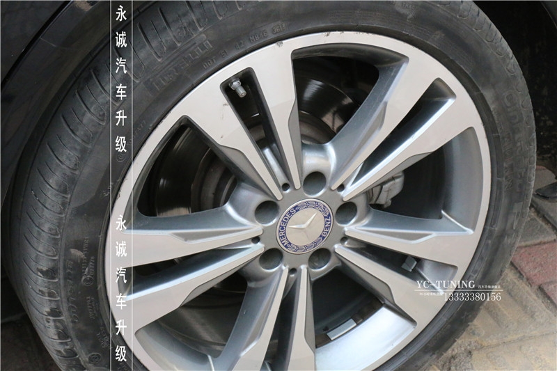 【永誠汽車】石家莊奔馳E260L改裝原廠胎壓監(jiān)測，內置數(shù)顯，安全可靠