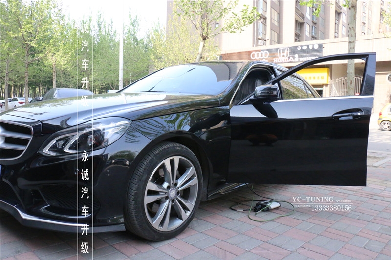 【永誠汽車】石家莊奔馳E260L改裝原廠胎壓監(jiān)測，內置數(shù)顯，安全可靠
