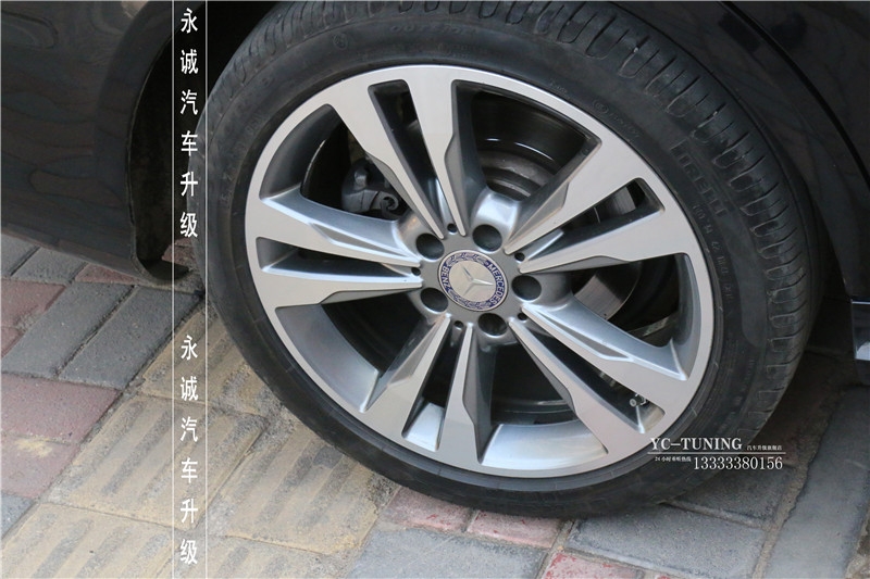 【永誠汽車】石家莊奔馳E260L改裝原廠胎壓監(jiān)測，內置數(shù)顯，安全可靠