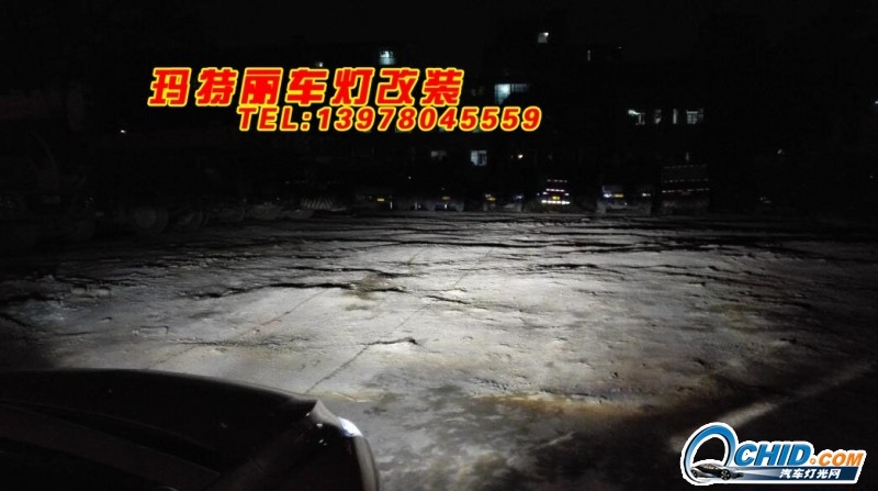 景逸X5升級豪華大燈Q5透鏡+天使眼+惡魔眼-瑪特麗車燈改裝提供方案