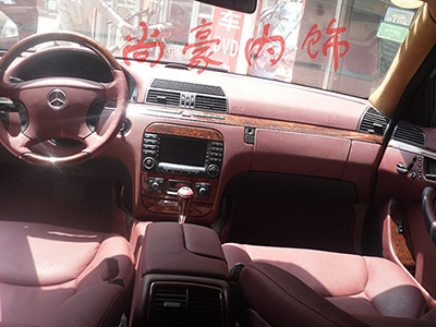 奔馳S350內(nèi)飾高規(guī)格改裝升級