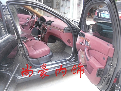 奔馳S350內(nèi)飾高規(guī)格改裝升級