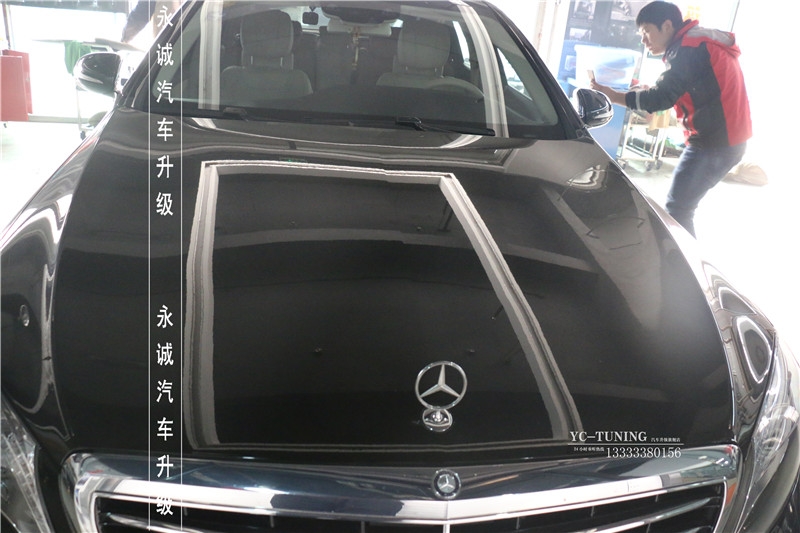 【永誠汽車】奔馳改裝實體店，石家莊奔馳S320L升級原廠電尾門