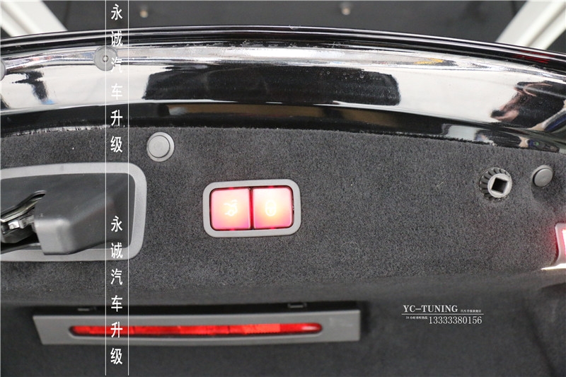 【永誠汽車】奔馳改裝實體店，石家莊奔馳S320L升級原廠電尾門