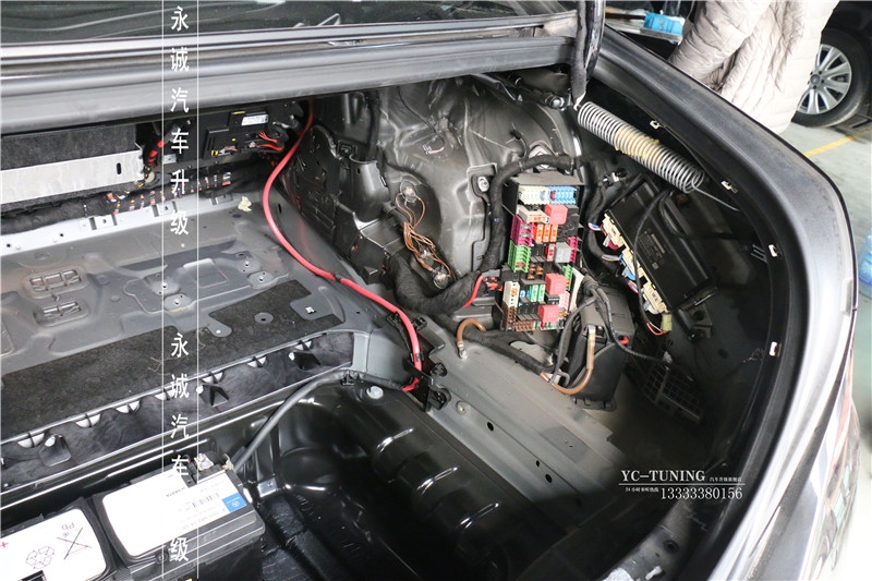 【永誠汽車】奔馳改裝實體店，石家莊奔馳S320L升級原廠電尾門