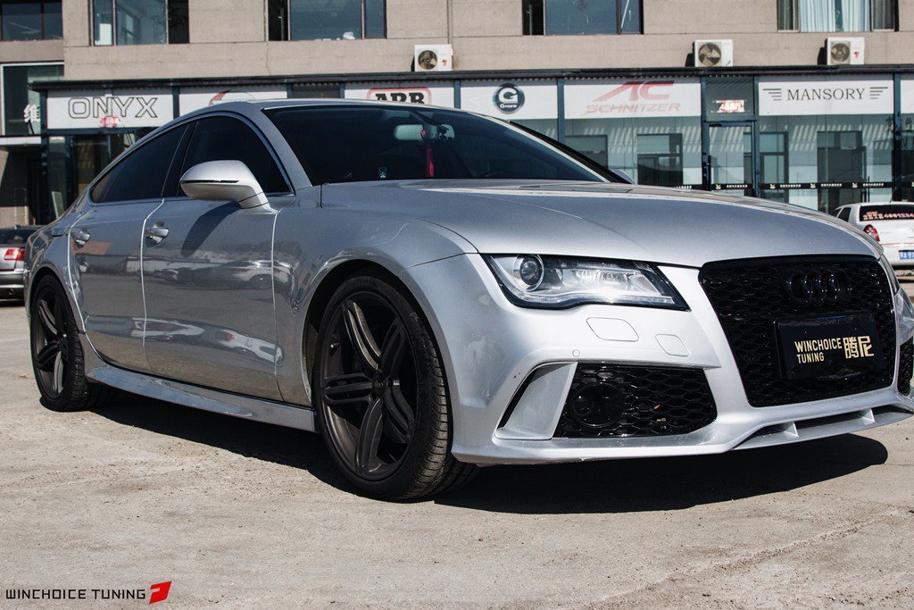 Audi 奧迪 A7 改裝升級 RS7 包圍