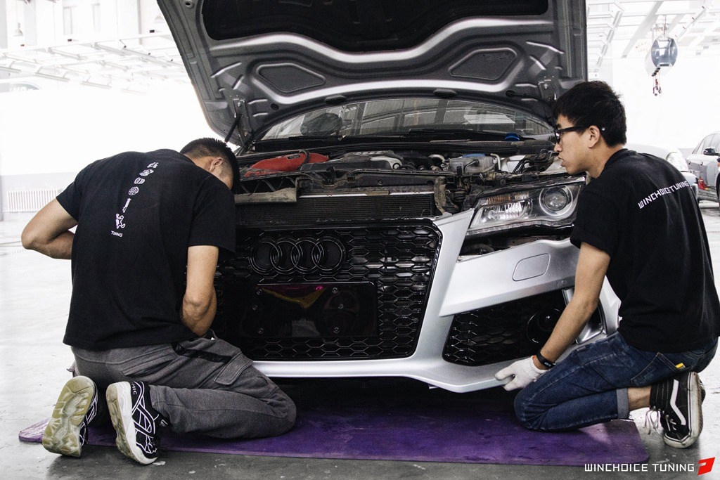 Audi 奧迪 A7 改裝升級 RS7 包圍