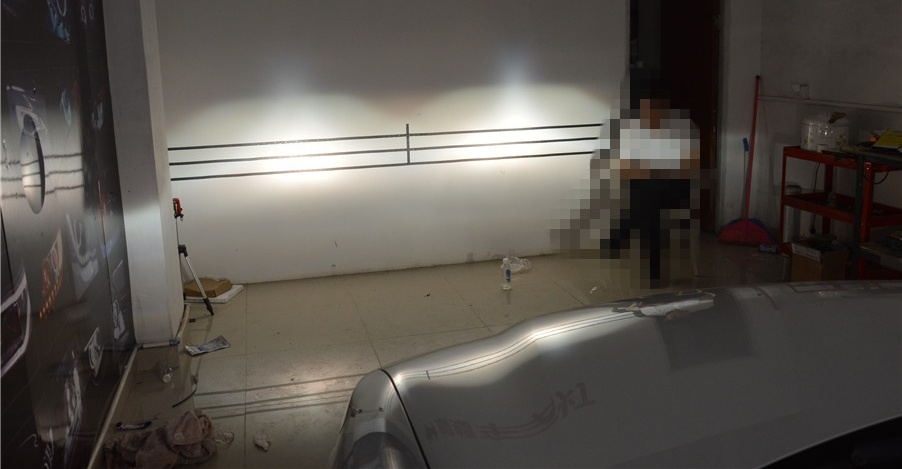 廣州番禺【炬承車燈】升級改燈雷克薩斯ES300H改裝海拉5