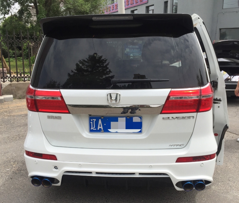大宇車迷站 本田艾力紳 改裝CMST大包圍 碳纖維機(jī)蓋 尾翼