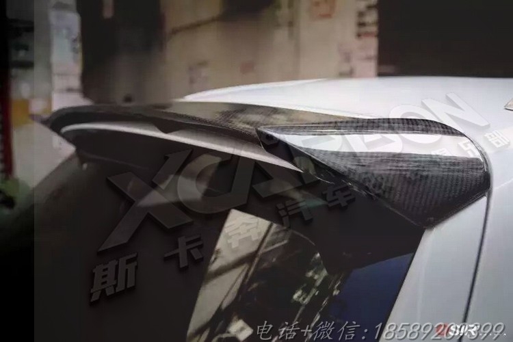 AUDI 奧迪Q5改裝ABT款碳纖維尾翼