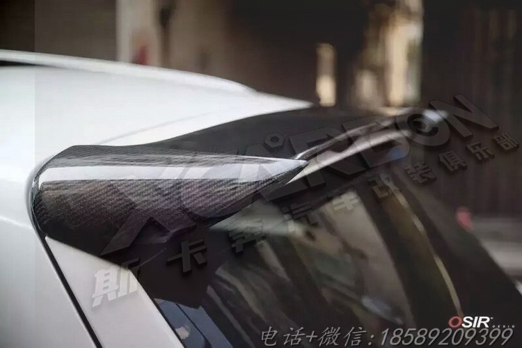 AUDI 奧迪Q5改裝ABT款碳纖維尾翼