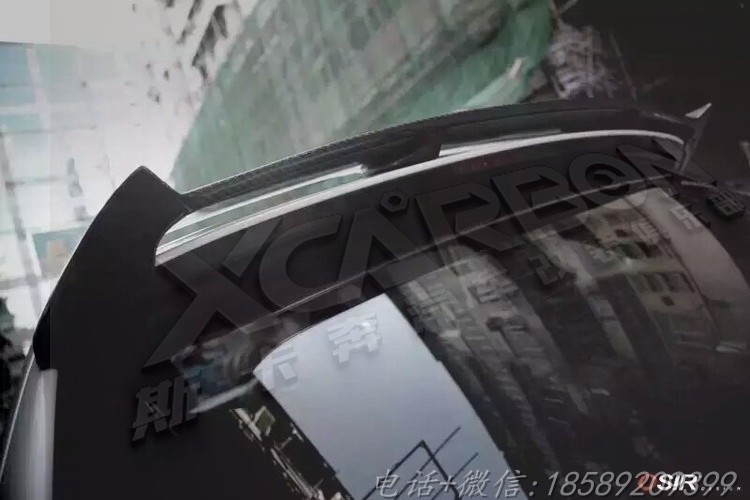 AUDI 奧迪Q5改裝ABT款碳纖維尾翼