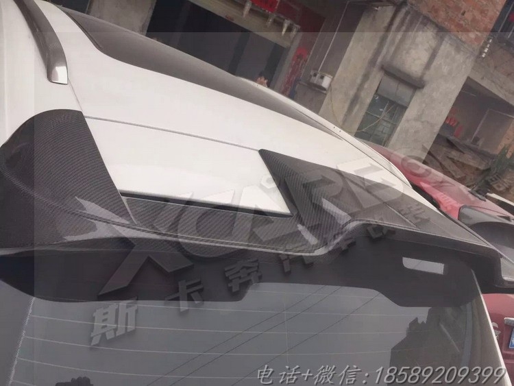 AUDI 奧迪Q5改裝ABT款碳纖維尾翼