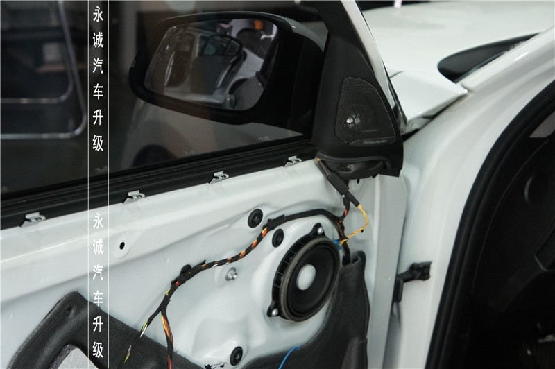 【永誠汽車】石家莊寶馬一系118i改裝全套哈曼卡頓音響