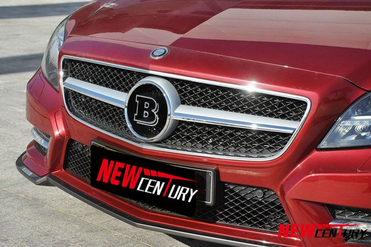 奔馳CLS改裝BRABUS碳纖維小包圍 W218改裝巴博斯前唇CLS350前下巴