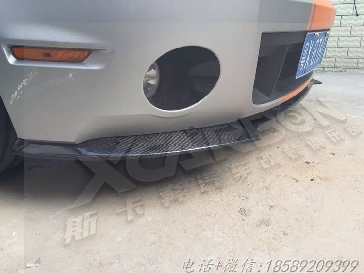 老款野馬GT500改裝碳纖維輕量化開孔引擎蓋尾箱蓋鴨尾翼全套包圍