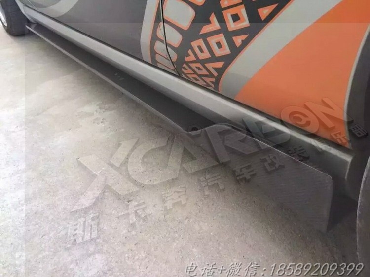 老款野馬GT500改裝碳纖維輕量化開孔引擎蓋尾箱蓋鴨尾翼全套包圍