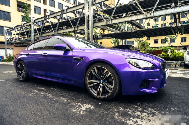 汽車透明保護膜（WOO汽車美工坊杭州店寶馬M6車身貼膜案例）