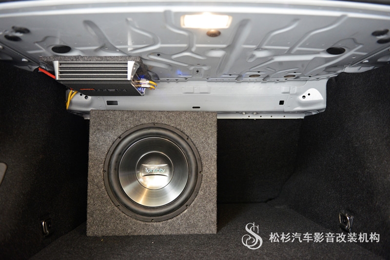 寶馬525無損升級德國麥仕專車專用三分頻汽車音響喇叭