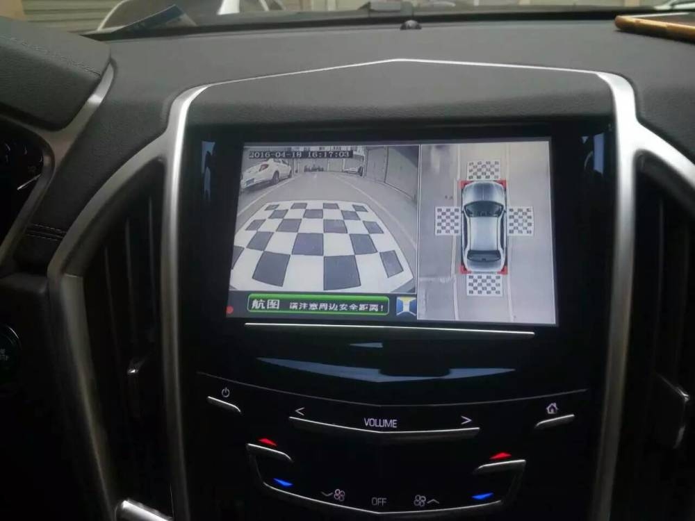 凱迪拉克SRX加裝360全景