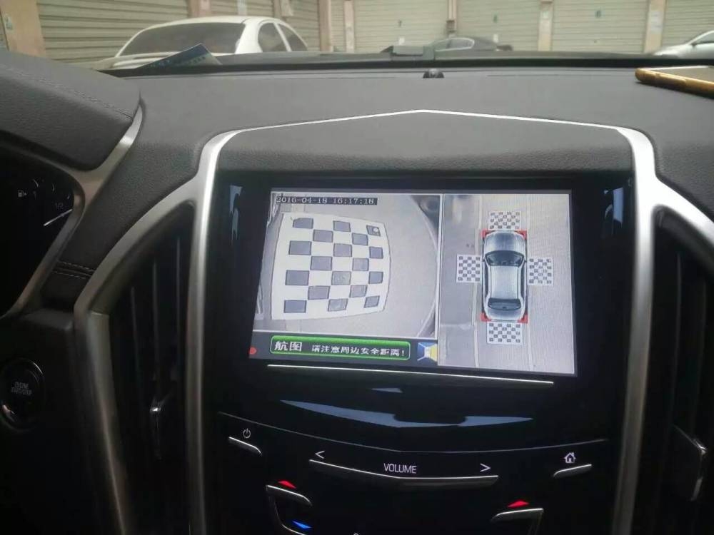 凱迪拉克SRX加裝360全景