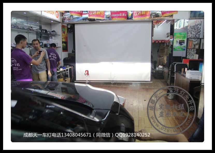 新漢蘭達高配近光LED遠光改裝海拉5透鏡歐司朗增亮氙氣燈