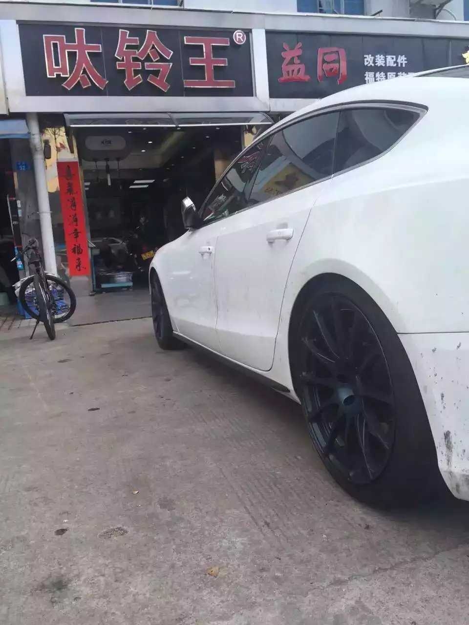 奧迪 S5 裝 19寸 Prodrive ，完工