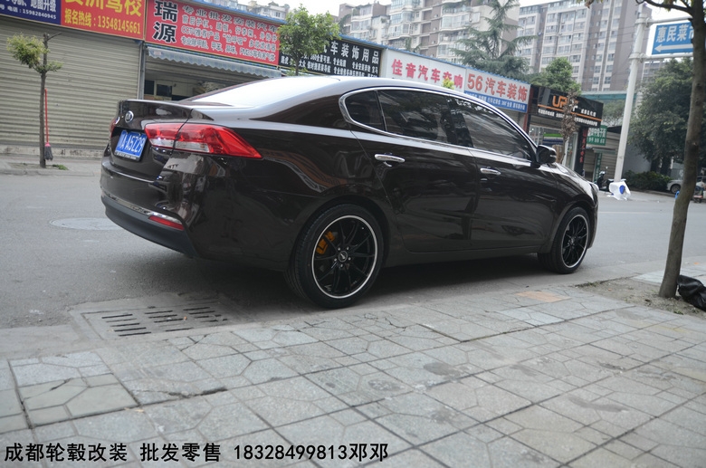 成都極速輪轂 起亞K4升級18寸 改裝款式輪轂