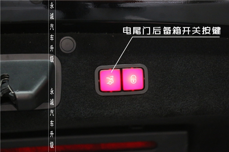 【永誠(chéng)汽車】石家莊奔馳改裝店，奔馳S原廠電尾門 腳掃 無鑰匙進(jìn)入無損改裝