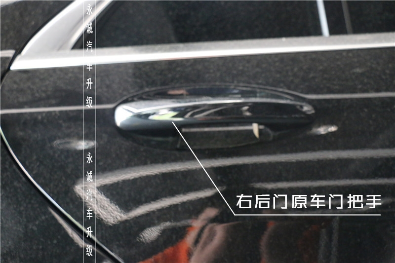 【永誠(chéng)汽車】石家莊奔馳改裝店，奔馳S原廠電尾門 腳掃 無鑰匙進(jìn)入無損改裝
