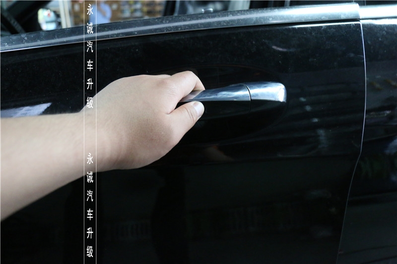 【永誠(chéng)汽車】石家莊奔馳改裝店，奔馳S原廠電尾門 腳掃 無鑰匙進(jìn)入無損改裝