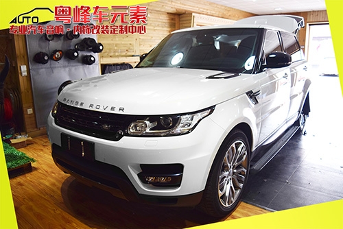 路虎攬勝全車隔音+仙人指路行車記錄儀