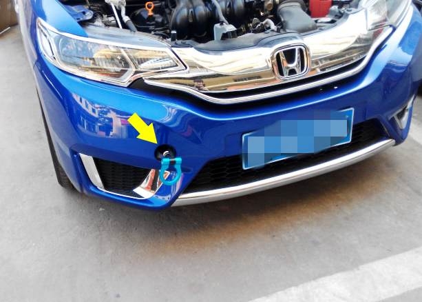 新飛度 GK5 改裝交流  拖車鉤