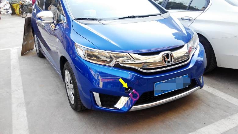 新飛度 GK5 改裝交流  拖車鉤
