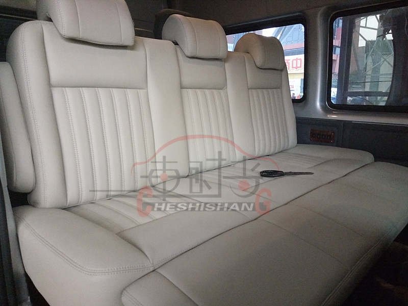【鄭州車時(shí)尚】全順商務(wù)車內(nèi)飾改裝/汽車內(nèi)飾翻新改裝/座椅改裝加滑道