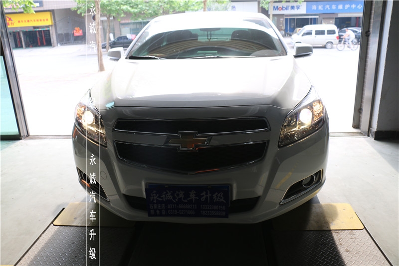 【永誠(chéng)汽車】石家莊專業(yè)改燈，邁銳寶改裝Q5小糸透鏡+歐司朗5500K氙氣燈