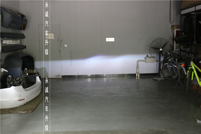 【永誠(chéng)汽車】石家莊專業(yè)改燈，邁銳寶改裝Q5小糸透鏡+歐司朗5500K氙氣燈