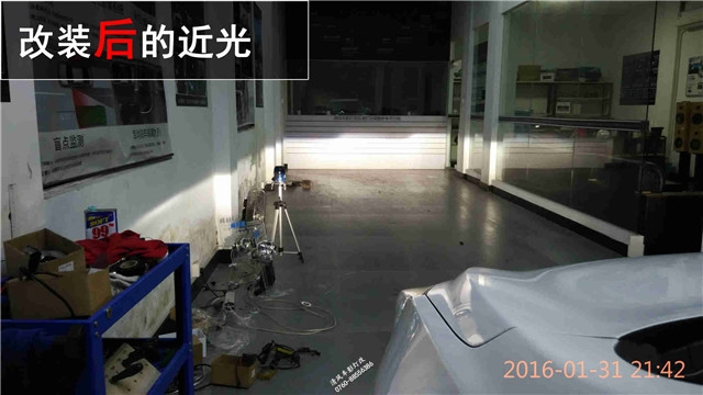 納智捷u6車燈升級 海拉五雙氙透鏡 升級——清風(fēng)車影燈改