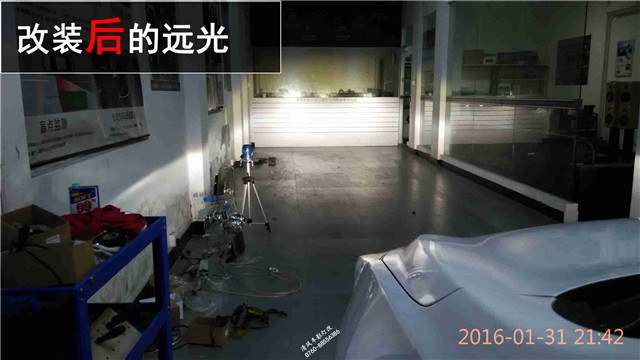 納智捷u6車燈升級 海拉五雙氙透鏡 升級——清風(fēng)車影燈改